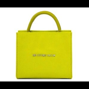 Brandon Blackwood ESR Lime Green Canvas Tote
